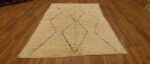 Authentic Moroccan Beni Ourain rug 10.8 ft x 6 ft - Image 4