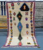 Antique Azilal rug, 8.39 ft x 4.69ft