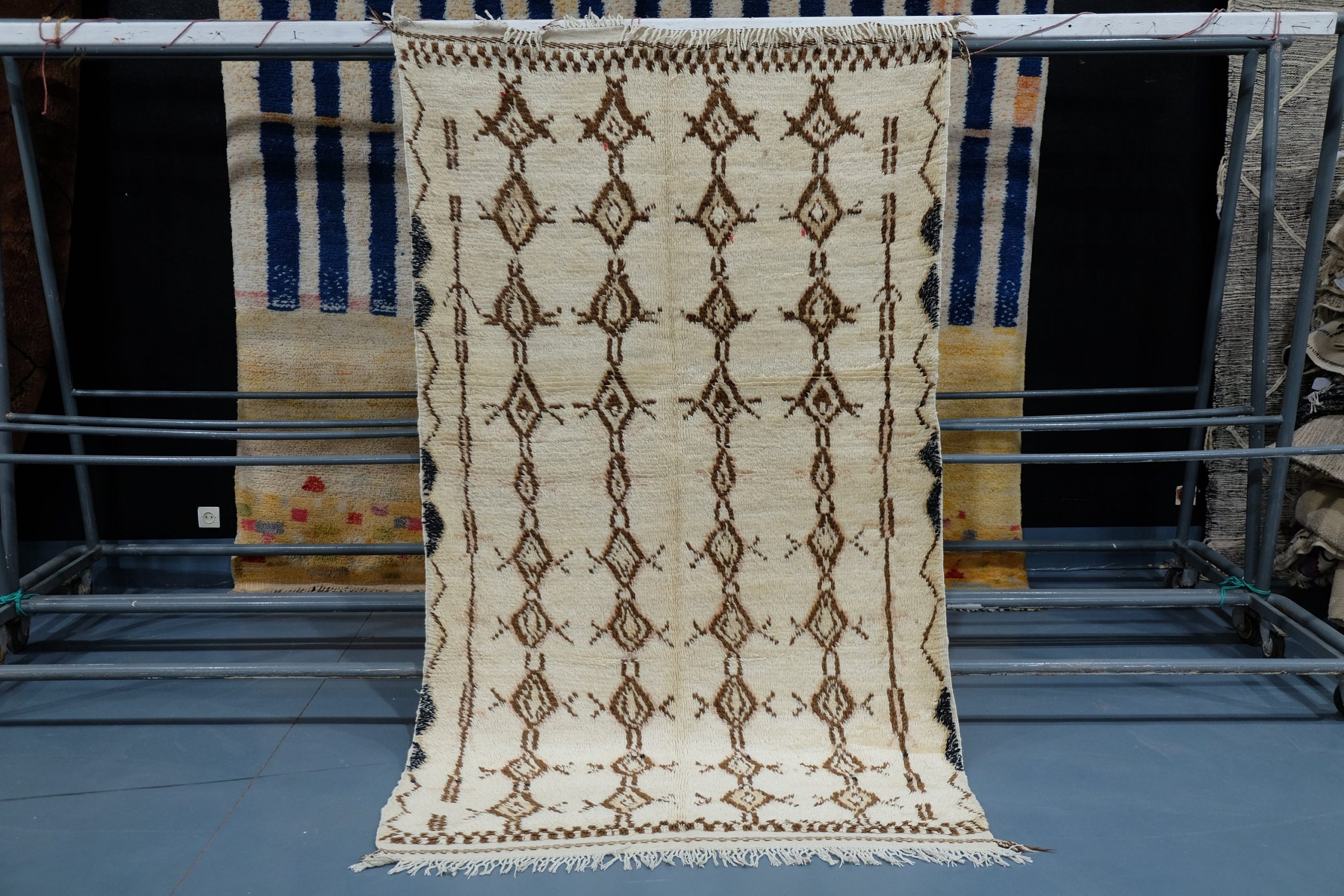 il_fullxfull.2382689092_d5gs-scaled-2.jpg Moroccan Azilal Rugs 7.54 x 4.52 ft - Image 1