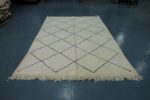 Beni Ourain Rug 9.97 ft x 6.66 ft from Morocco - Image 4