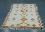 Vintage Colored Azilal rug 7.21 ft x 4 ft - Image 6