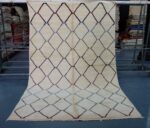 Large Colored Beni Mrirt rug, 10 ft x 6.39ft