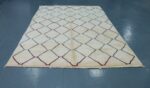 Large Colored Beni Mrirt rug, 10 ft x 6.39ft - Image 3