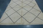 Large Beni ourain rug, 11.87ft x7.21 ft - Image 8