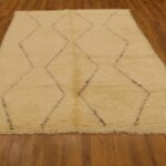 Authentic Moroccan Beni Ourain rug 10.8 ft x 6 ft