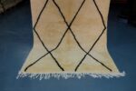 Handmade beni ourain rug 7.64 ft x 4.75 ft - Image 7