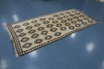 Moroccan Beni Ourain carpet 9.05 ft x 4.33 ft - Image 6