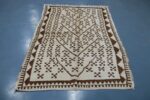 Moroccan Azilal Rugst7.67 ft x 4.26 ft - Image 5