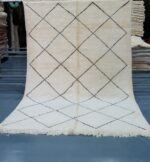 Beni Ourain Rug 9.97 ft x 6.66 ft from Morocco