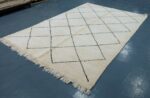 Beni Ourain Rug 9.97 ft x 6.66 ft from Morocco - Image 10