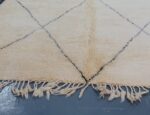 Moroccan Beni Ourain berber Rug 9x6 - Image 9