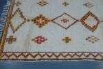 Vintage Colored Azilal rug 7.21 ft x 4 ft - Image 3