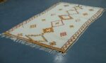 Vintage Colored Azilal rug 7.21 ft x 4 ft - Image 5