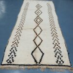 Beni ourain rug 10.76 ft x 3.9 ft