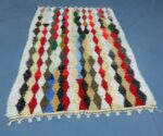 Colored Azilal rug, 7.87 ft x 4.59 ft - Image 2