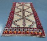 Geometric Beni Azilal rug 9.41 ft x 4.13 ft - Image 6