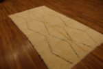 Authentic Moroccan Beni Ourain rug 10.8 ft x 6 ft - Image 7