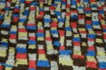 Moroccan rug square patterns : Handmade rug 9.28 ft x 4.06 ft - Image 2