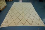 Large Beni ourain rug, 13 ft x 8 ft