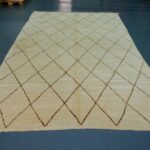 Large Beni ourain rug, 13 ft x 8 ft