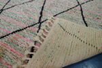 Artistique Beni Ourain rug 8.69 ft x 4.78 ft , Art Deco Rug, Wool Moroccan rug, Handmade Berber Rug from Morocco - Image 5
