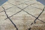 Wool Brown Beni Ourain rug, 7.87 ft x 5.01 ft From Morocco - Image 4