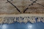 Wool Brown Beni Ourain rug, 7.87 ft x 5.01 ft From Morocco - Image 6