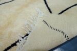 Handmade beni ourain rug 7.64 ft x 4.75 ft - Image 5