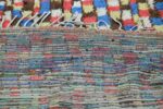 Moroccan rug square patterns : Handmade rug 9.28 ft x 4.06 ft - Image 9