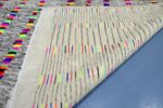 Small Colored Azilal rug, 6.56 ft x 4.59 ft - Image 9