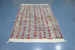 Small Colored Azilal rug, 6.56 ft x 4.59 ft - Image 3