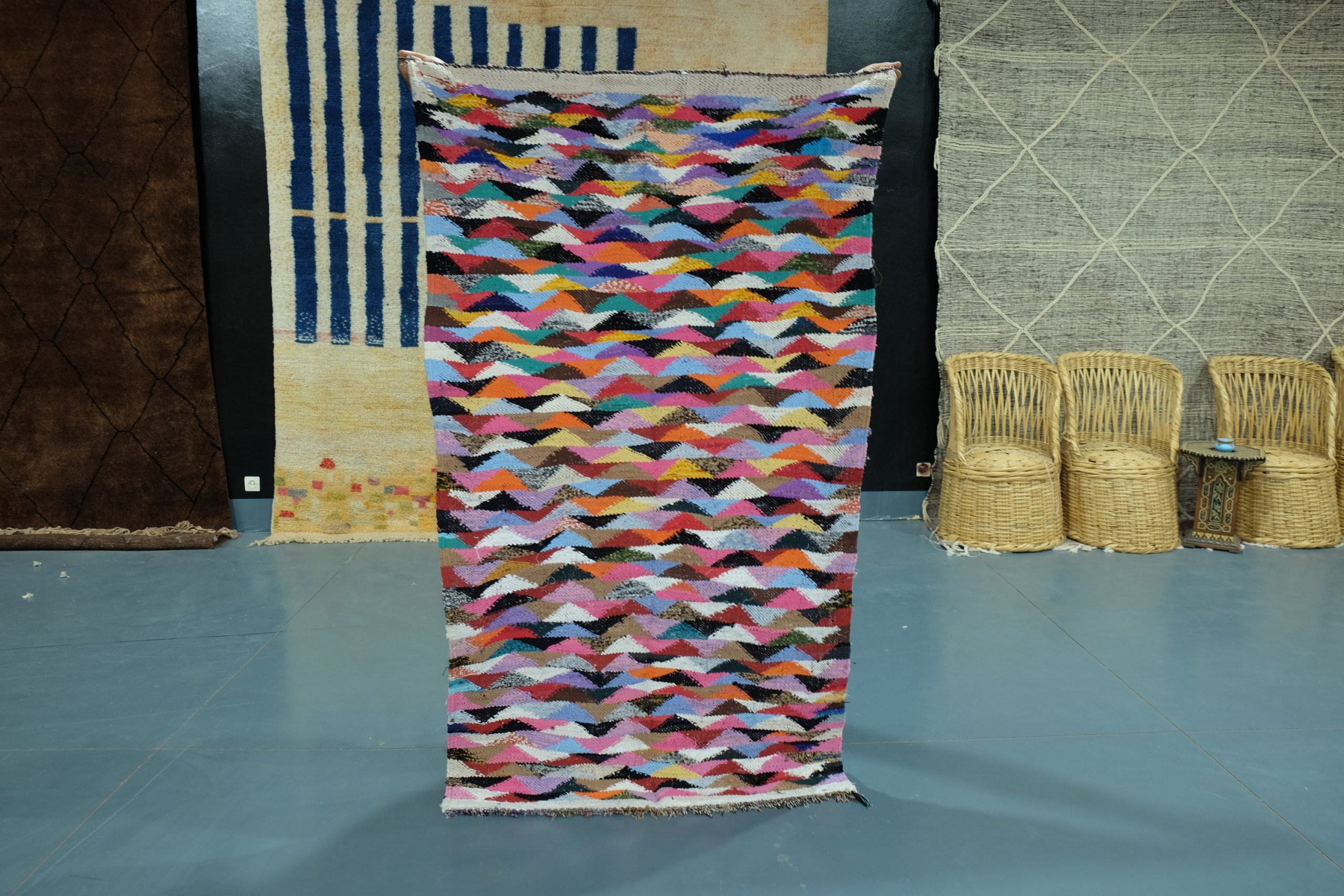 il_fullxfull.2560070880_bjvc-scaled-2.jpg 30% off Handmade Kilim Boucherouite rug, 6.45 ft x 3 ft - Image 1