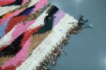 30% off  Handmade Kilim Boucherouite rug, 6.45 ft x 3 ft - Image 9