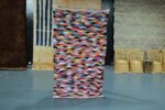 30% off  Handmade Kilim Boucherouite rug, 6.45 ft x 3 ft - Image 2