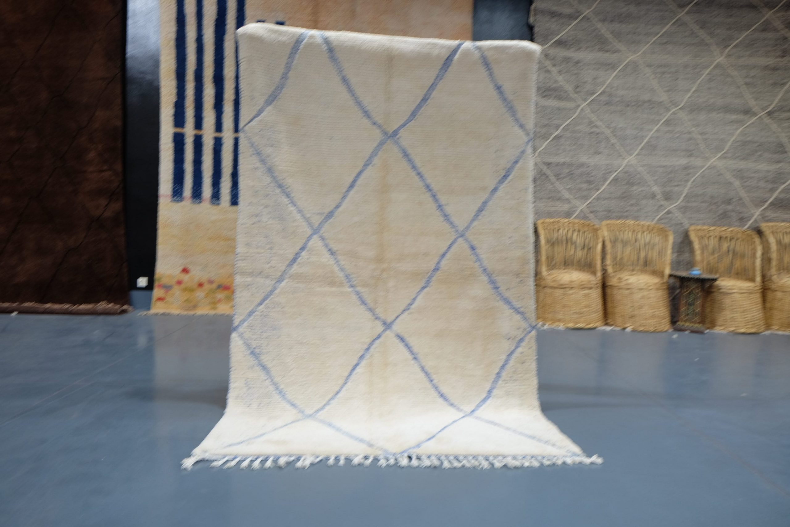 il_fullxfull.2609872959_ico8-scaled-2.jpg Small Beni Ourain rug, 7.93 ft x 4.82 ft - Image 1
