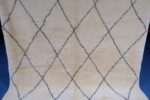 Handmade Beni ourain rug, 8.95 ft x 6.65 ft - Image 10