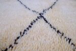 Handmade Beni ourain rug, 8.95 ft x 6.65 ft - Image 6
