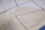 Handmade Beni ourain rug, 8.95 ft x 6.65 ft - Image 7