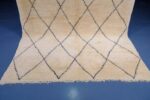 Handmade Beni ourain rug, 8.95 ft x 6.65 ft - Image 9