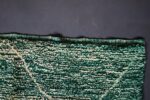 Beni ourain rug 7ft x 4ft , Moroccan green Rug, Genuine Wool Moroccan rug, Handmade Berber Rug,  Authentic Moroccan rug Hand knotted - Image 7