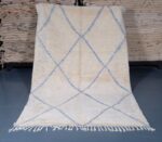Moroccan Beni ourain rug 7.93 ft x 4.82 ft - Image 2