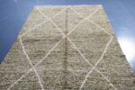 Beni ourain rug 7.34 ft x 5.01 ft - Image 6