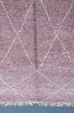 Beni Ourain Pink rug 7.97 ft x 4.72 ft - Image 10