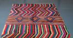 Colorful Azilal rug, 7.54 ft x 4.92 ft