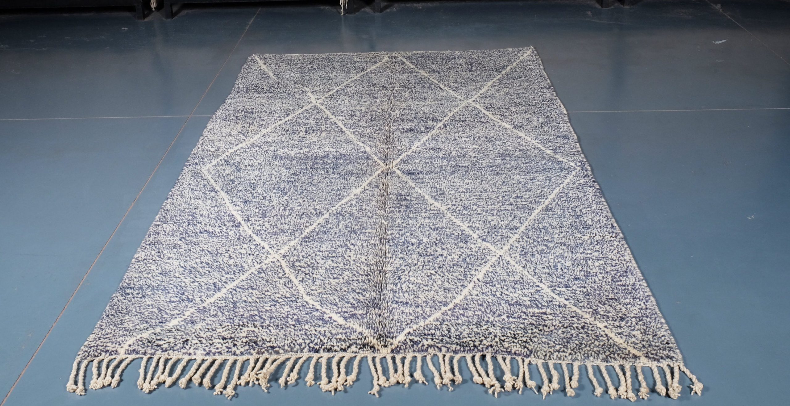 il_fullxfull.2822739266_ifjn-scaled-2.jpg Beni Ourain rug 7.54 ft x 5.24 ft Gray Rug - Image 1