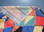 Colorful Moroccan Azilal Rug 7.87 ft x 4.85 ft - Image 7