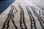 Moroccan Azilal Rug, 9.12 ft x 6.75 ft - Image 7