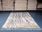Moroccan Azilal Rug, 9.12 ft x 6.75 ft - Image 2