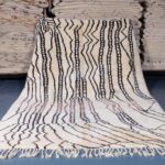 Moroccan Azilal Rug, 9.12 ft x 6.75 ft