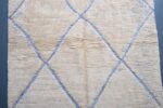 Moroccan Beni ourain rug 7.93 ft x 4.82 ft - Image 6